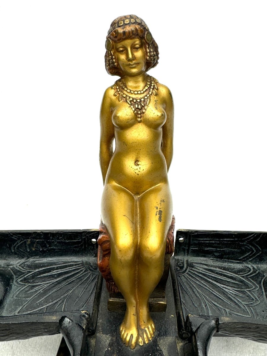 Bergman - Vienna Erotic Bronze Egyptian Deity-photo-1