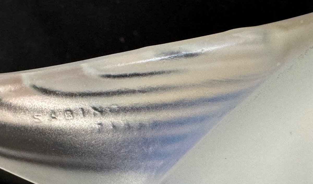 Sabino France "Pigeon" En Verre Opalescent-photo-4