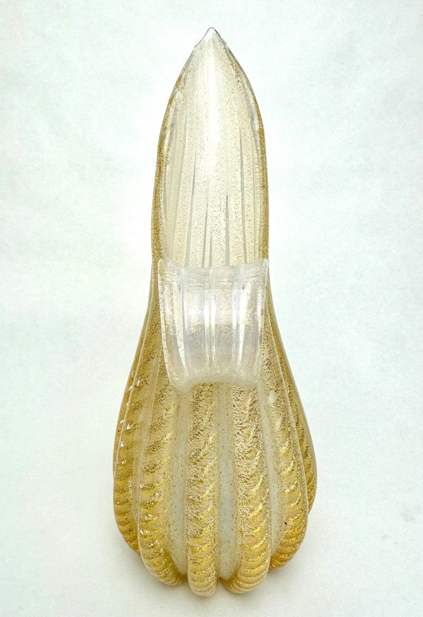 Murano Cordonato d'Oro Pitcher - Toso & Barrovier-photo-1
