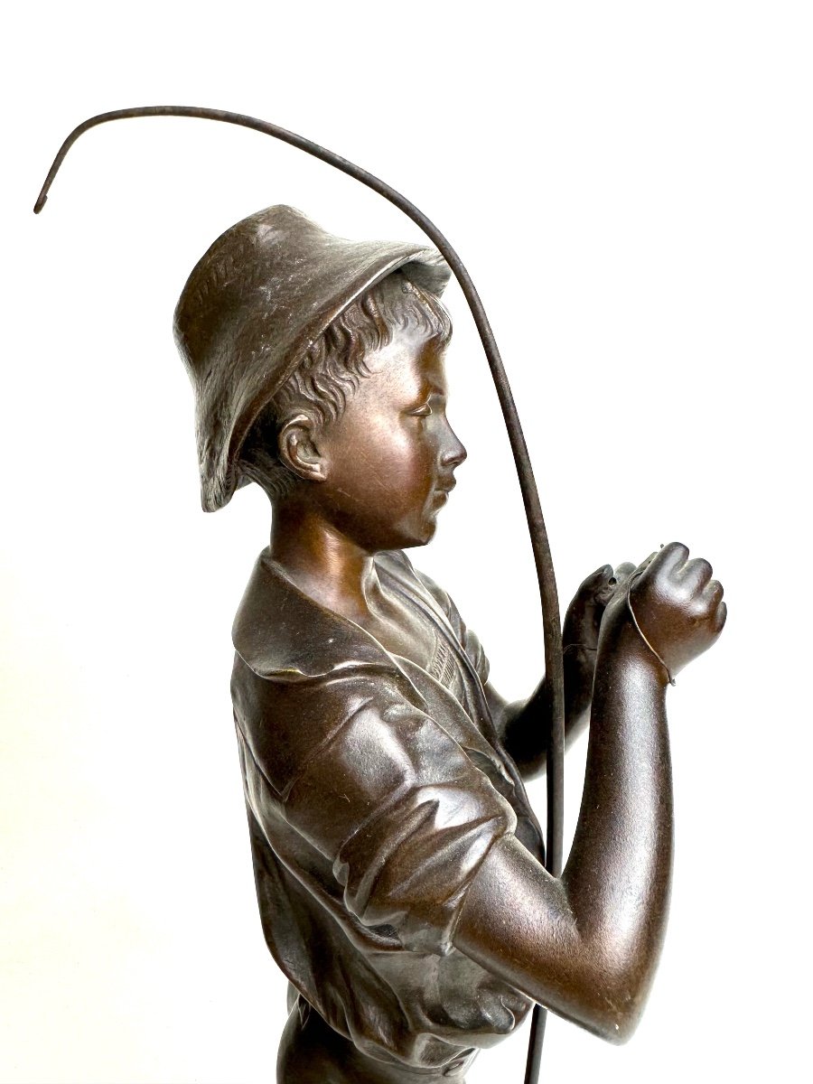Lavergne, Bronze The Fisherman -photo-5
