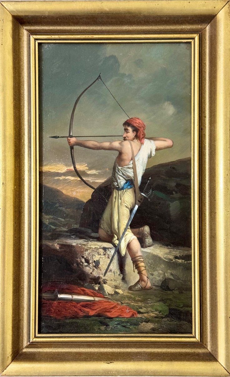 École Française Du XIXème -l’Archer 