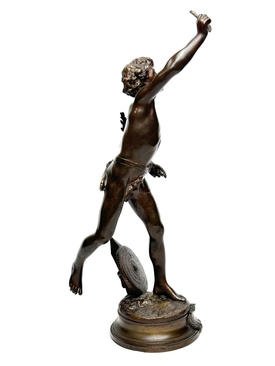 Gaudez Bronze Le Vainqueur -photo-3