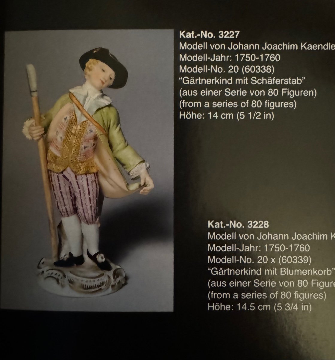 Meissen - Porcelain Figure Of A Child Gardener With Shepherd's Crook-photo-4
