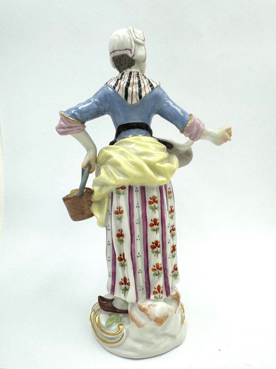 Meissen - Les Cris De Paris, Vendeuse De Fruits-photo-4
