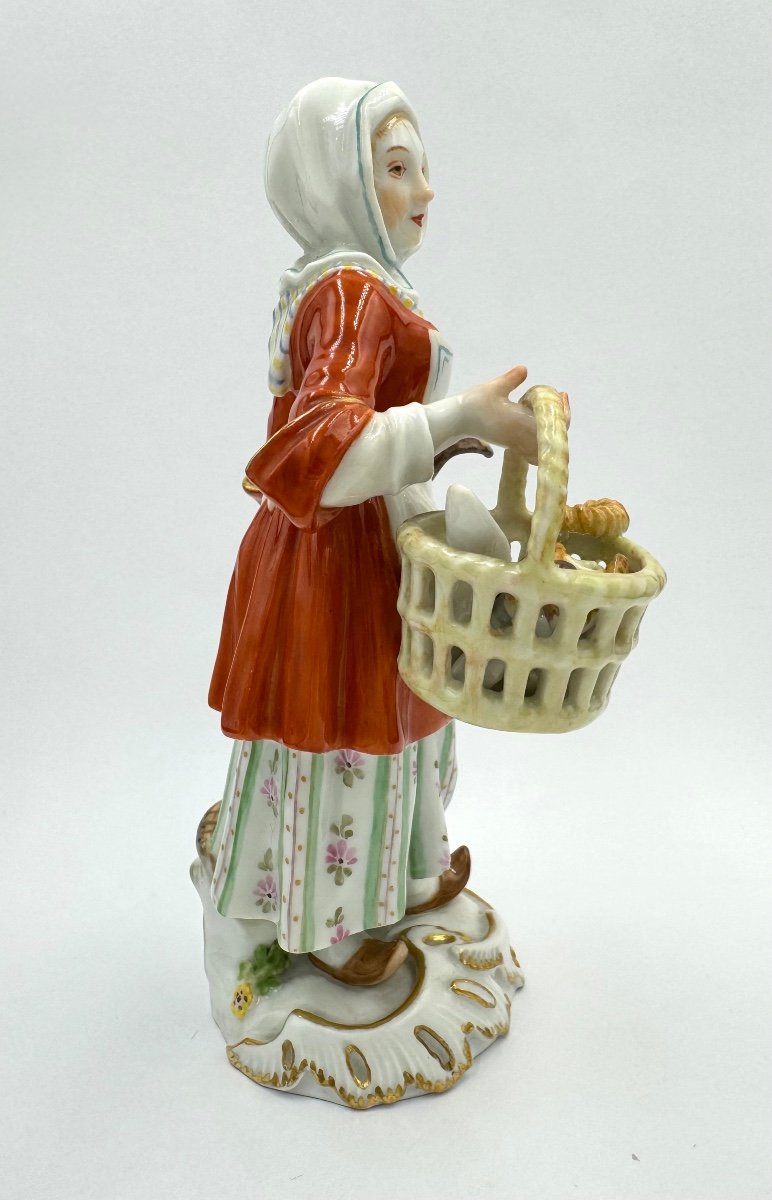 Meissen - Les Cris De Paris, Vendeuse En Pâtisserie-photo-2