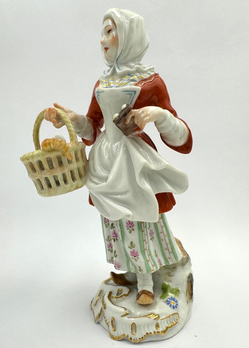 Meissen - Les Cris De Paris, Vendeuse En Pâtisserie-photo-2