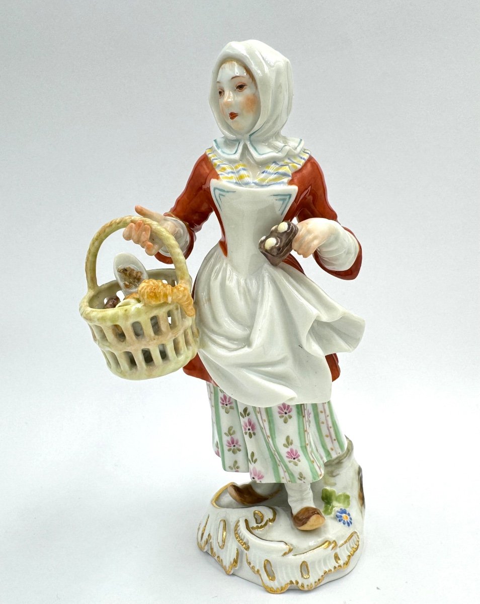 Meissen - Les Cris De Paris, Vendeuse En Pâtisserie-photo-3