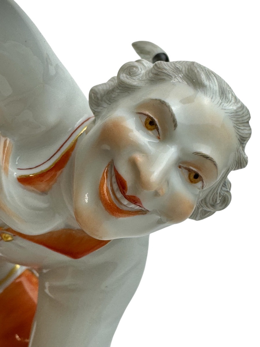Meissen - Groupe En Porcelaine Baron De Münchhausen-photo-2