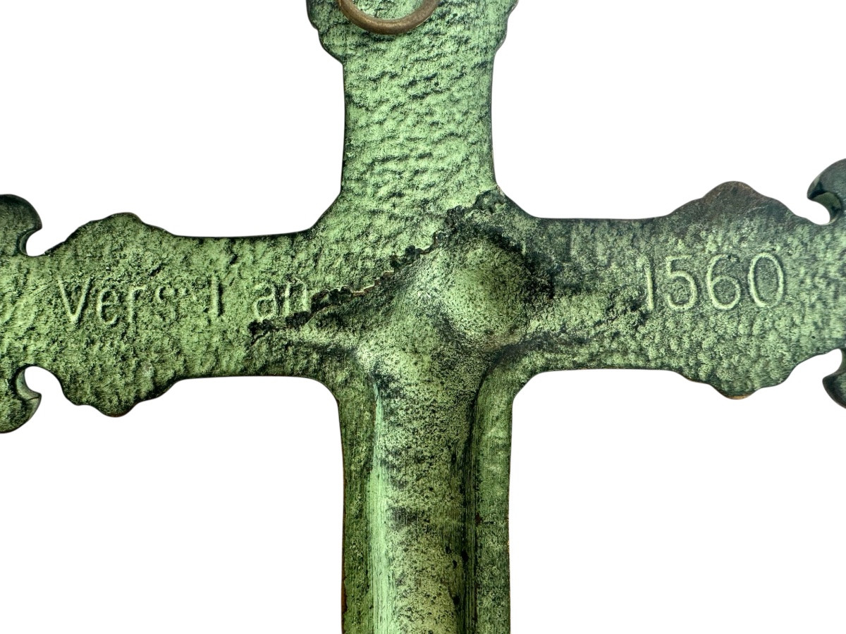 Max Le Verrier, Croix En Bronze  -photo-2