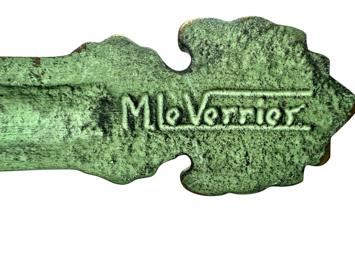 Max Le Verrier, Croix En Bronze  -photo-3