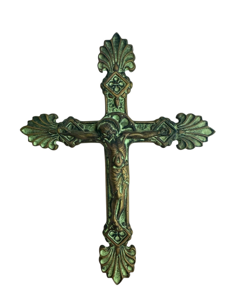 Max Le Verrier, Croix En Bronze  