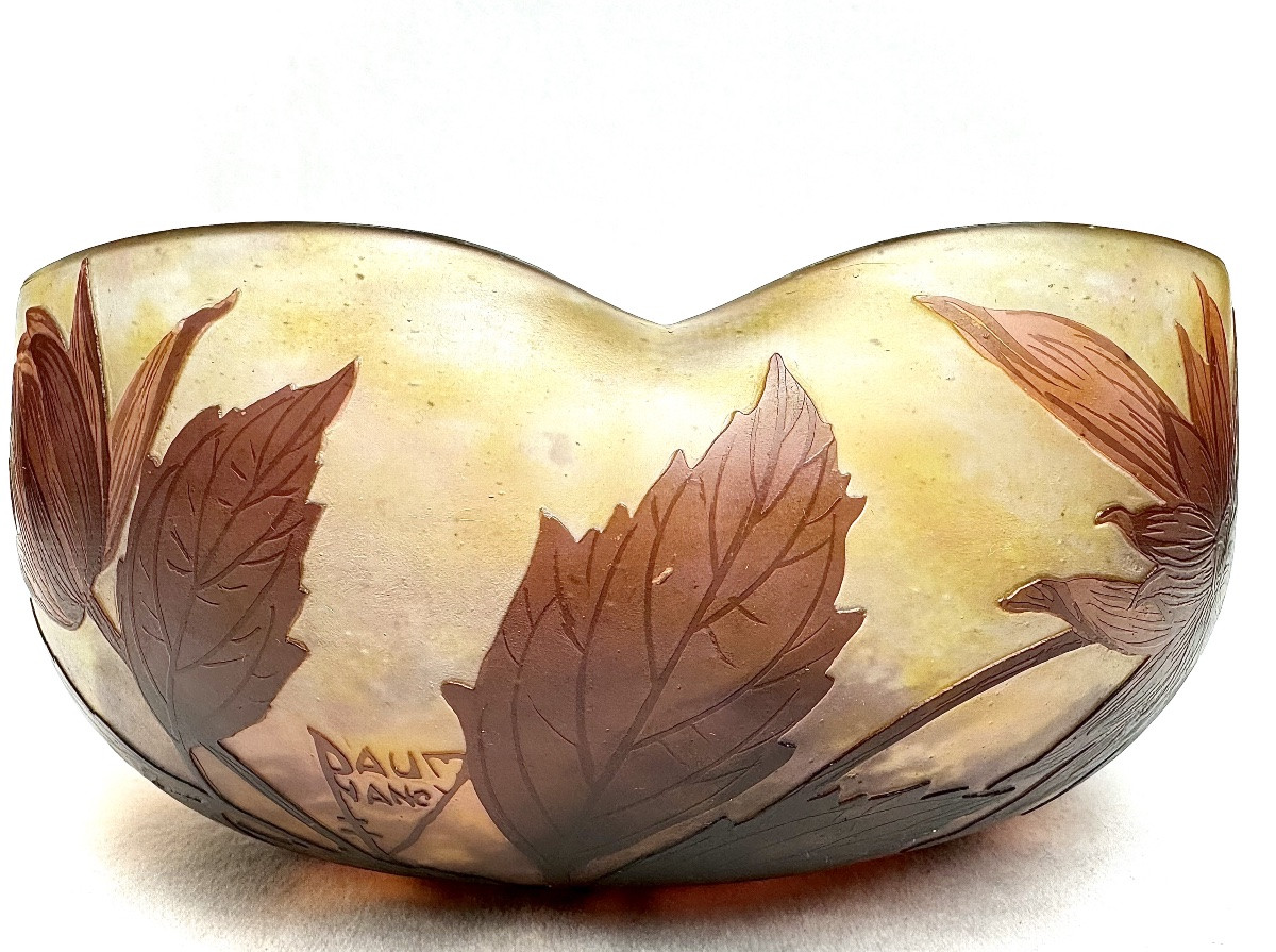 Daum Nancy Dahlia Decorated Bowl-photo-2