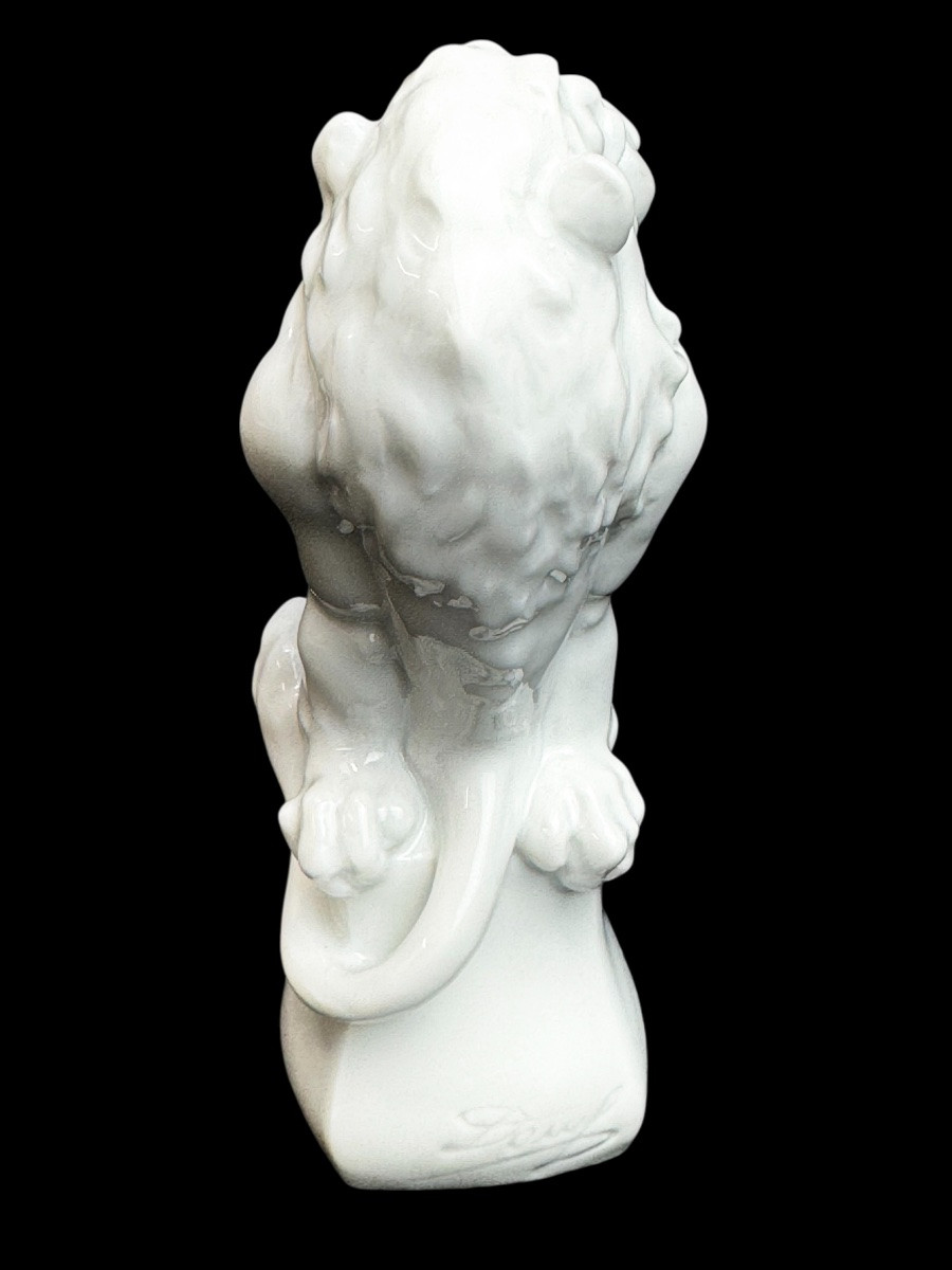 Meissen - Figure en porcelaine "Leipziger Löwe" - Jörg Danielczyk-photo-4