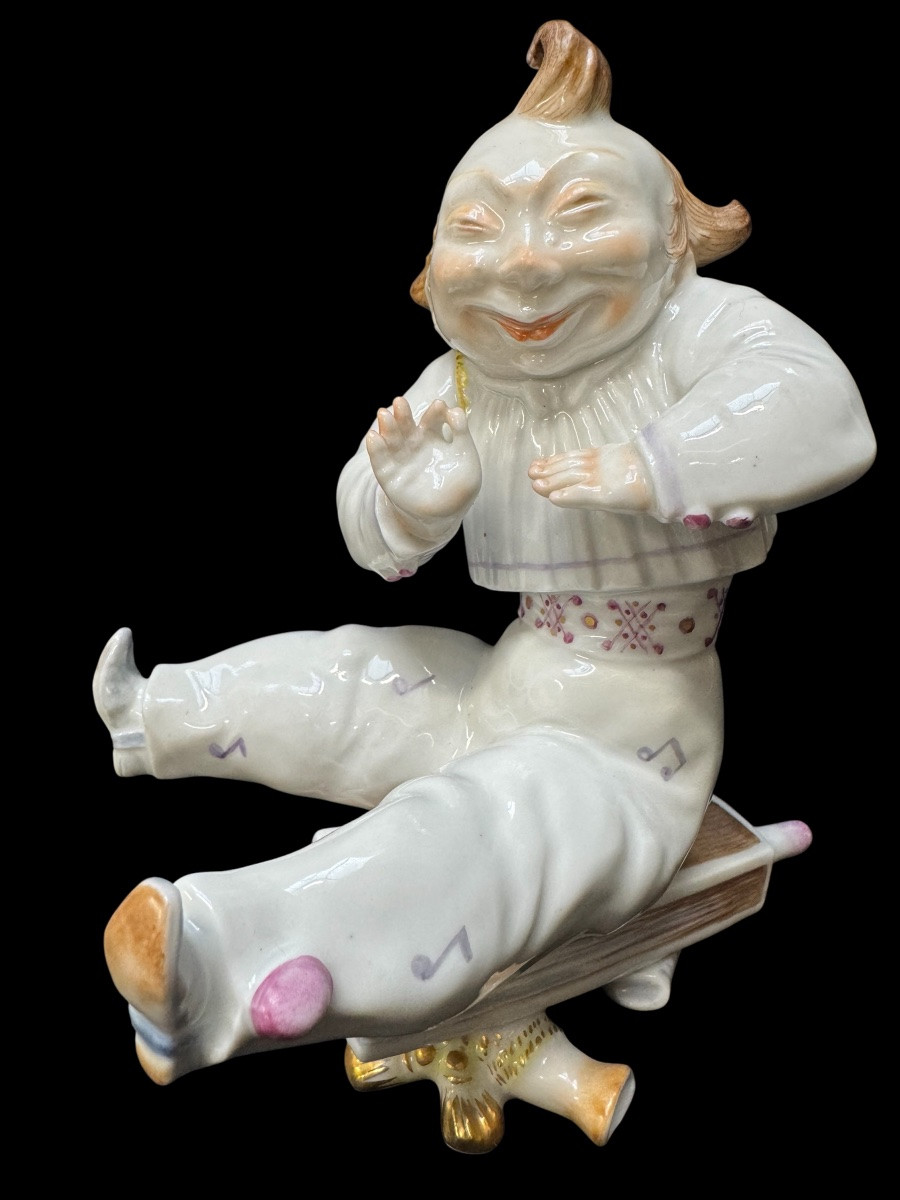 Volkstedt - Figure en porcelain de Moritz d'Emil Paul Börner-photo-3