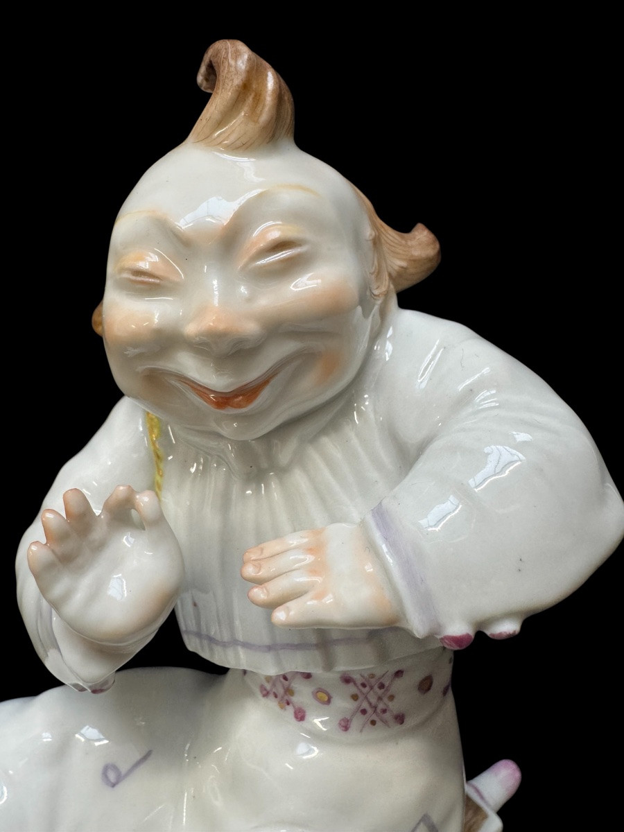 Volkstedt - Figure en porcelain de Moritz d'Emil Paul Börner-photo-4