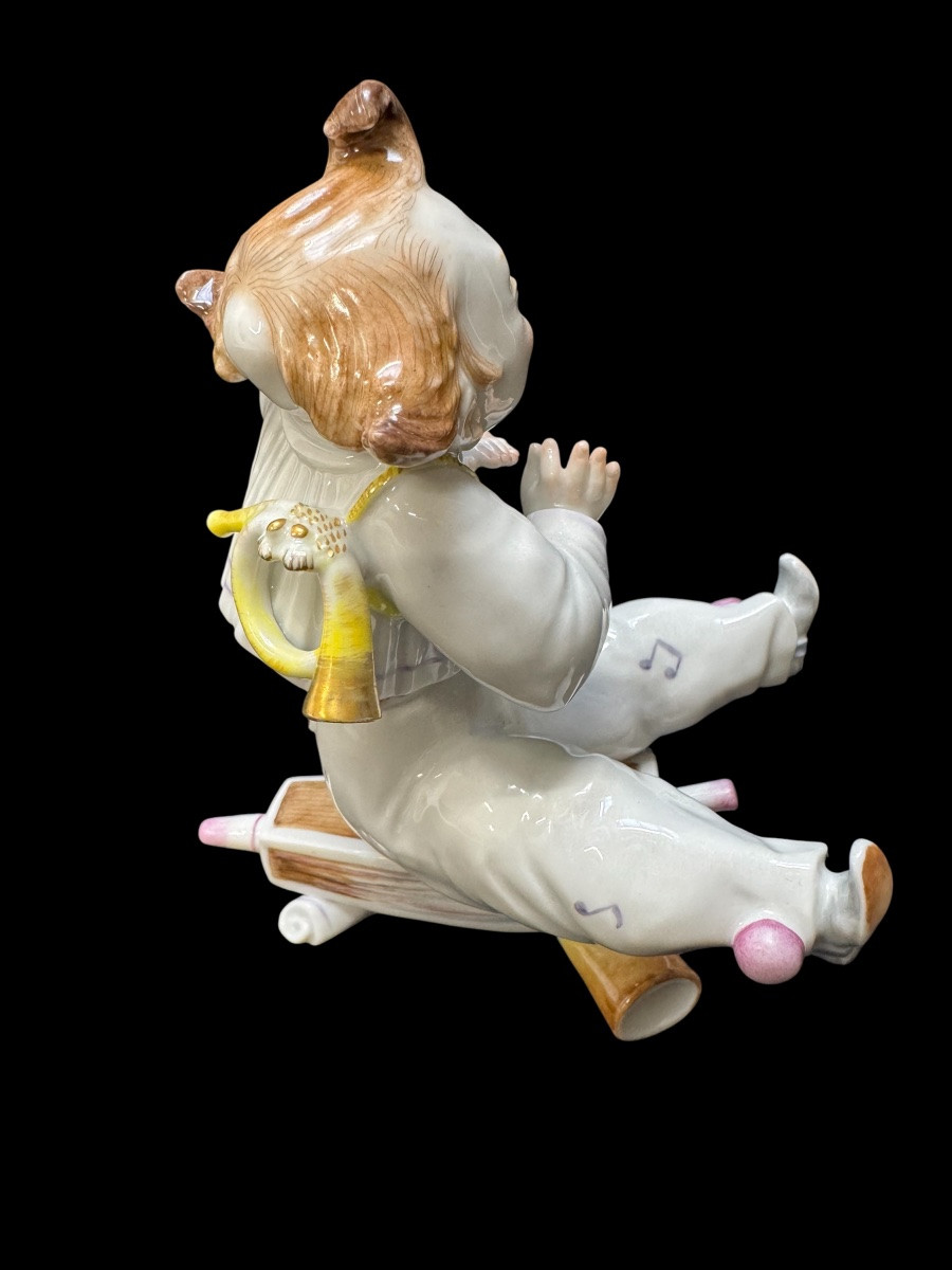 Volkstedt - Figure en porcelain de Moritz d'Emil Paul Börner-photo-6