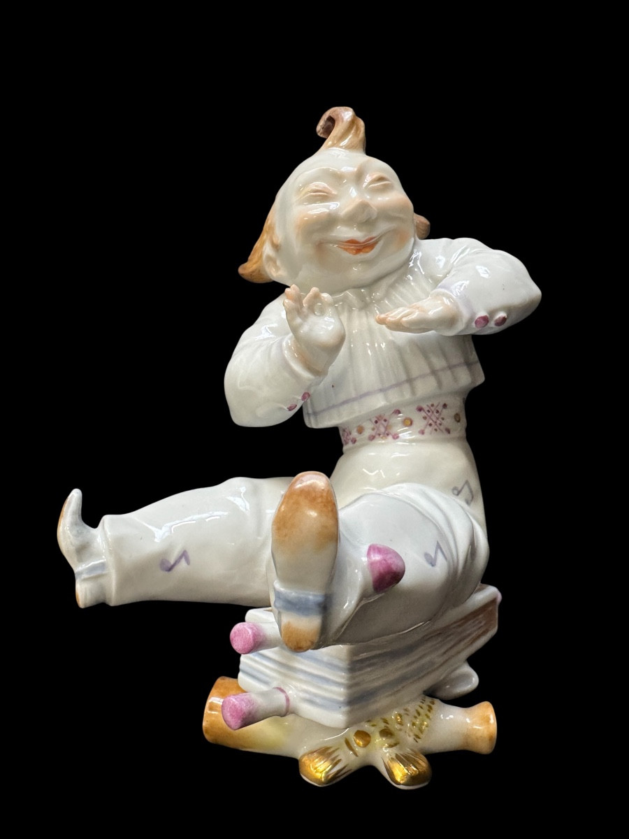 Volkstedt - Figure en porcelain de Moritz d'Emil Paul Börner