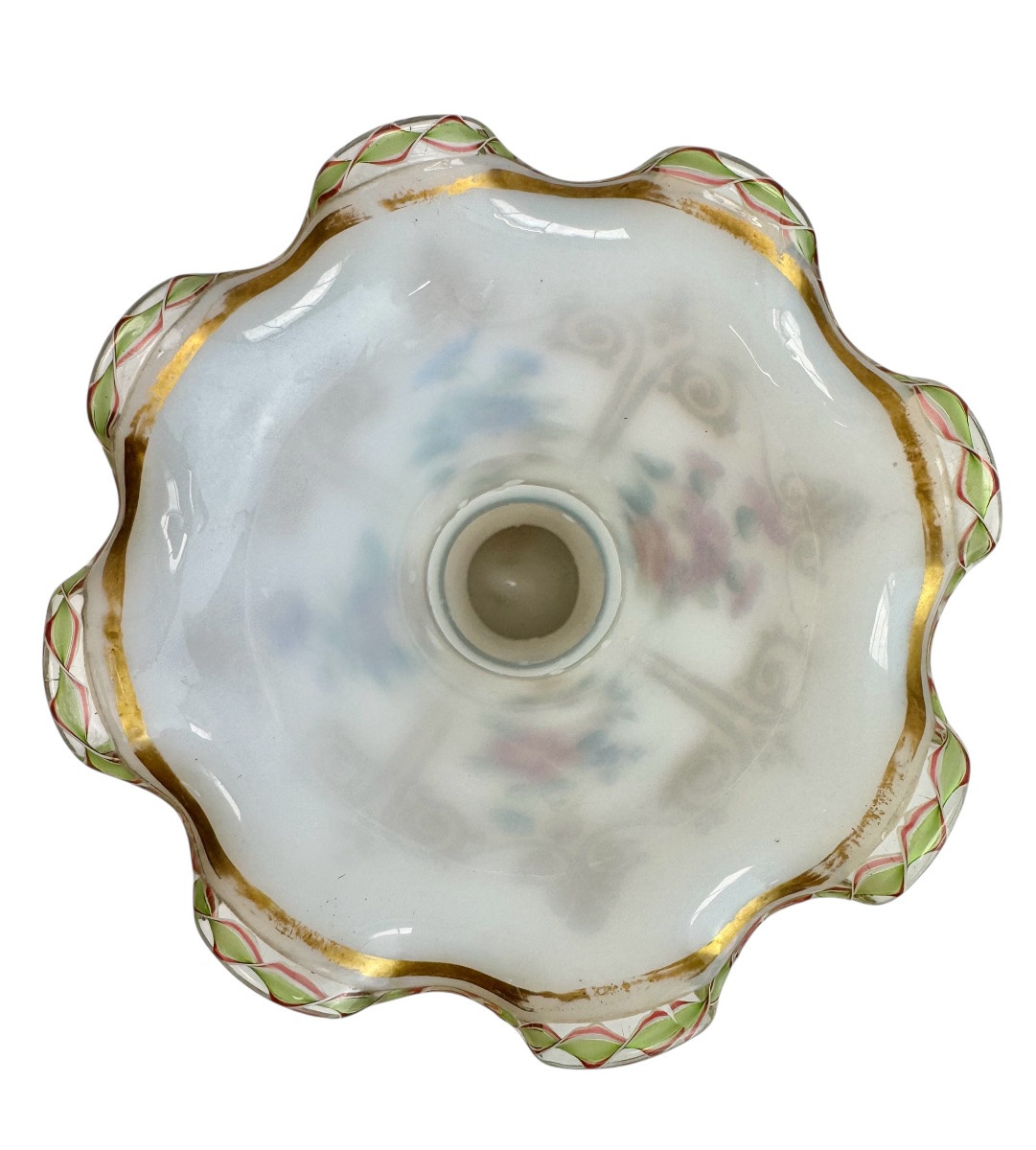 Baccarat - Pair Of Opaline Vases -photo-1