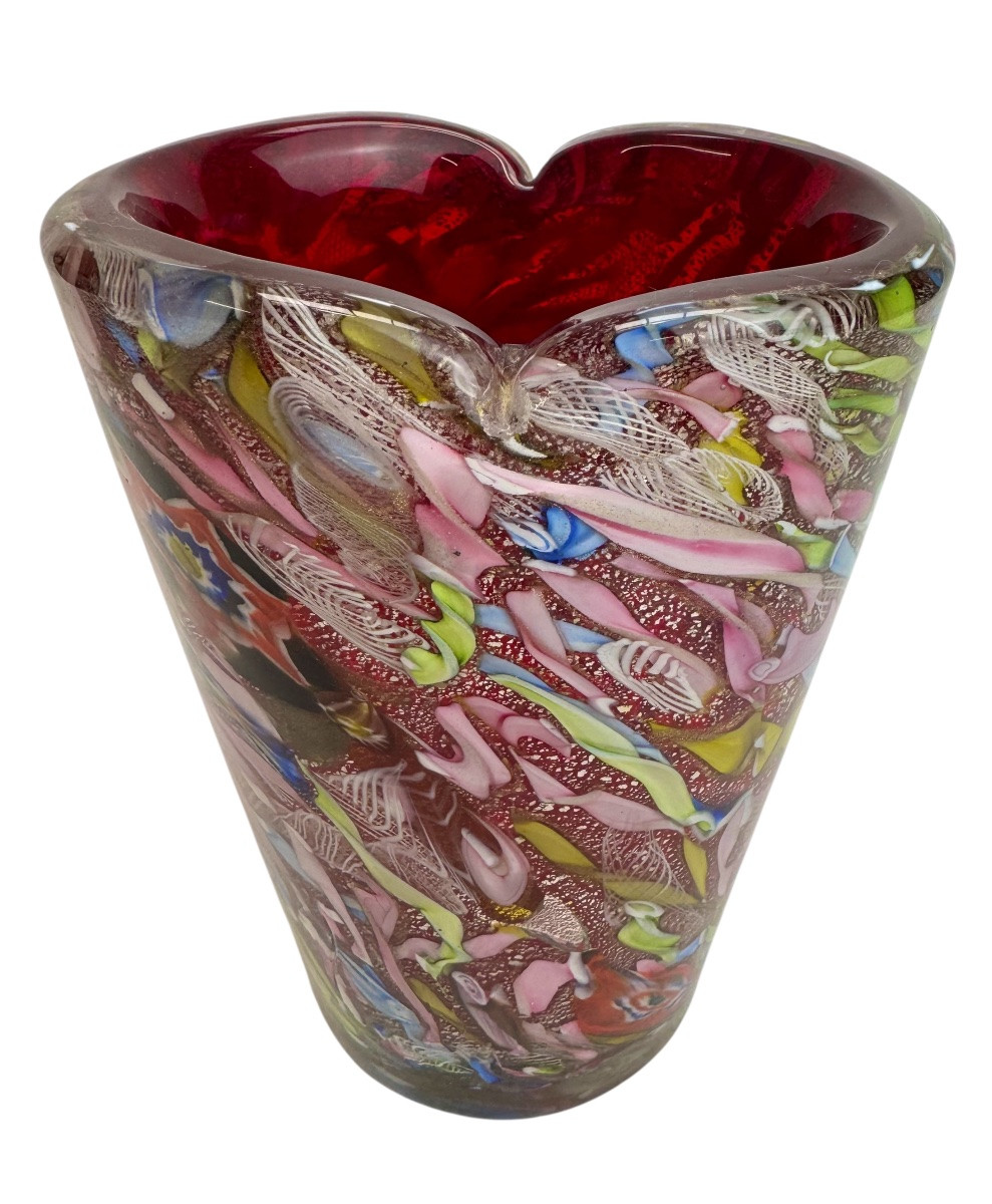Vase En Verre De Murano Tutti-frutti-photo-2
