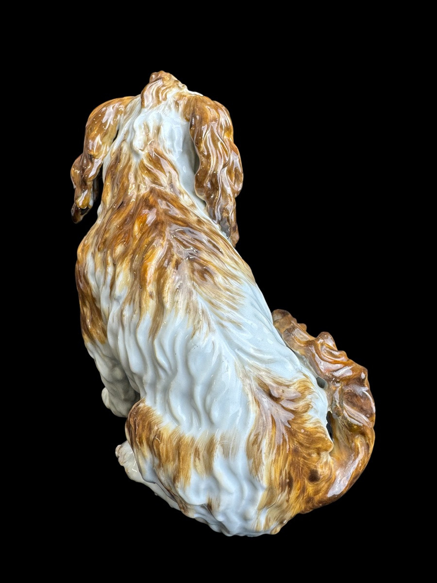 Meissen - Porcelain Dog “bologneser Hund”-photo-1