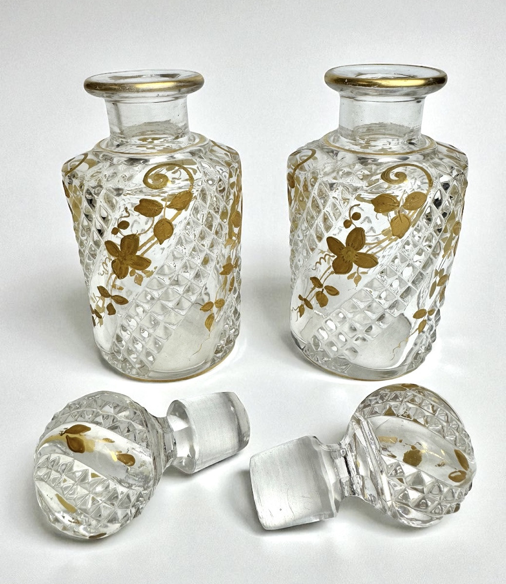 Baccarat Garniture de toilette série " Serpentine »-photo-3