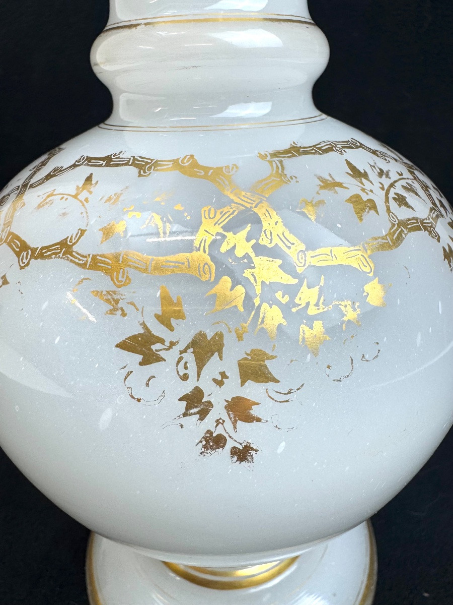Baccarat Opaline Vase -photo-3