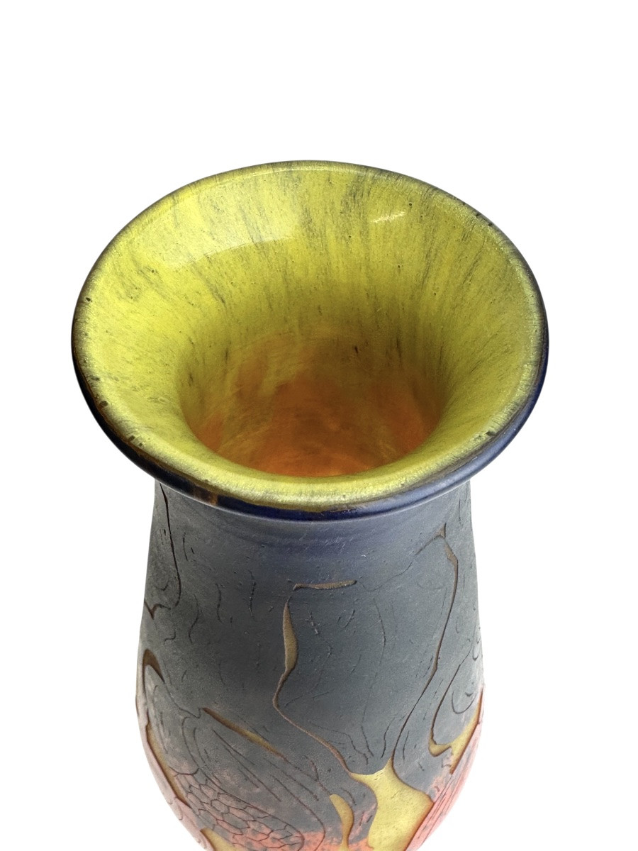 French Glass - Hops Vase -photo-1