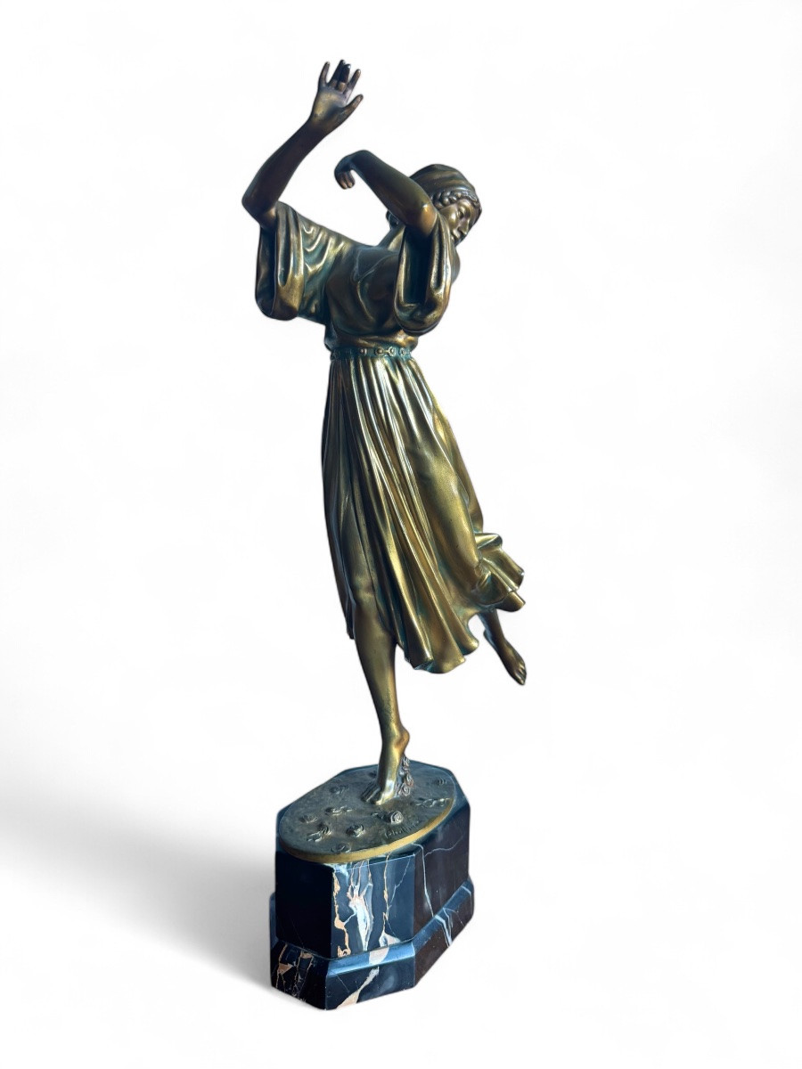 Paul Philippe, sculpture en bronze - Danseuse-photo-2