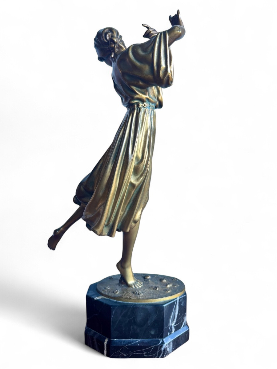 Paul Philippe, sculpture en bronze - Danseuse-photo-4