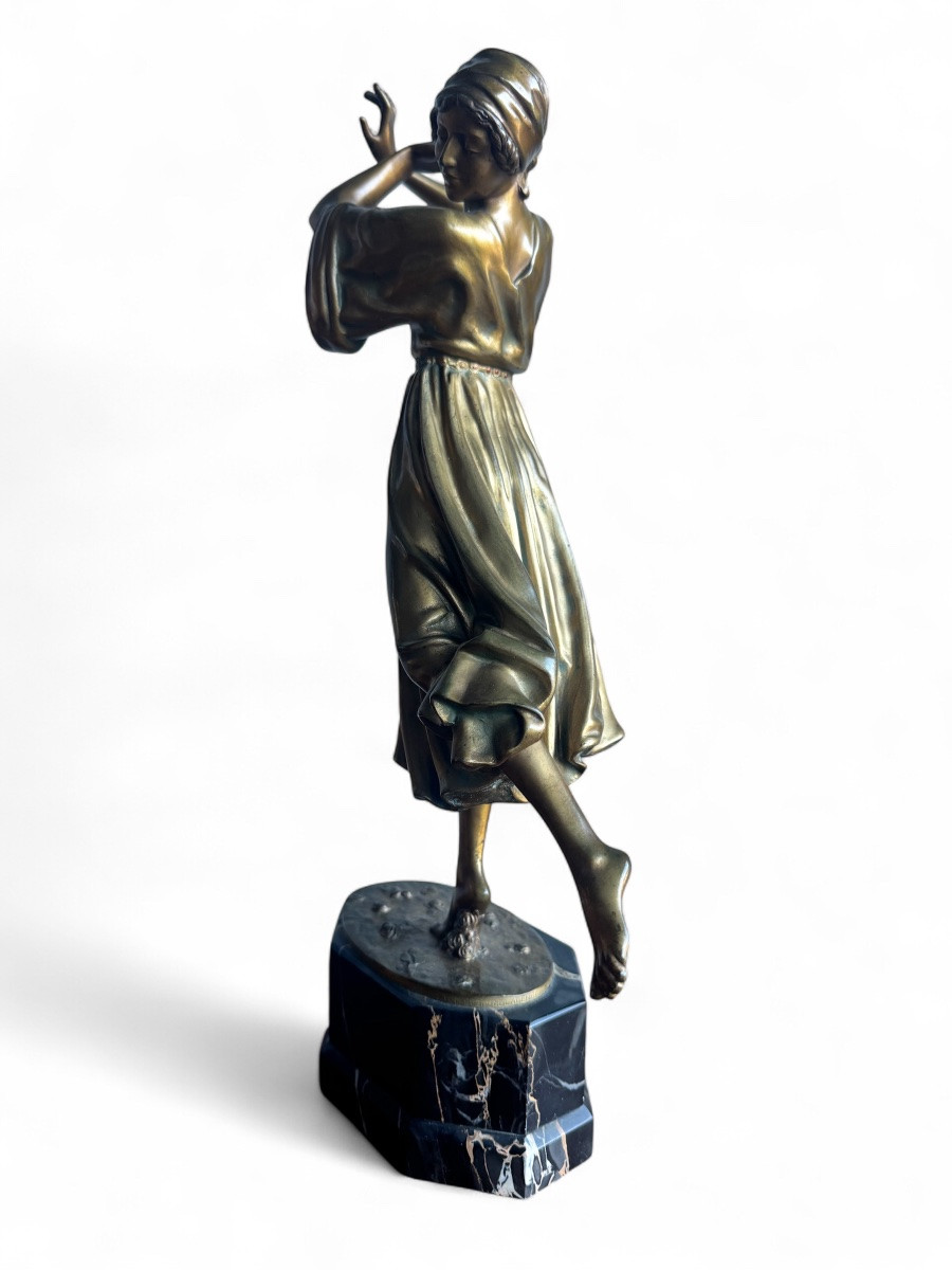 Paul Philippe, sculpture en bronze - Danseuse-photo-2