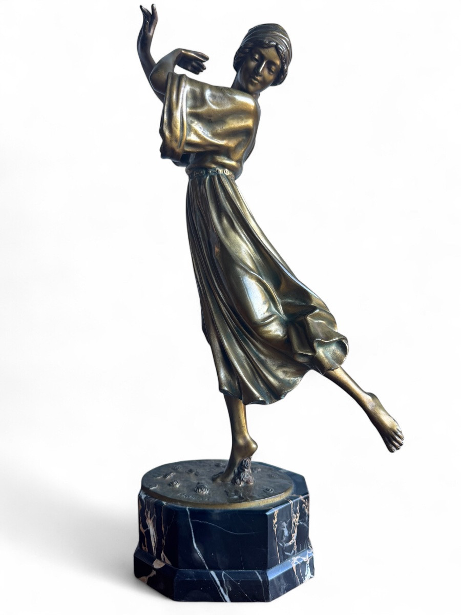 Paul Philippe, sculpture en bronze - Danseuse-photo-3