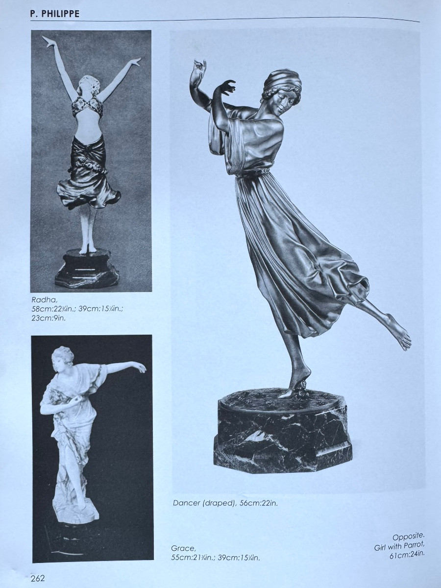 Paul Philippe, sculpture en bronze - Danseuse-photo-6