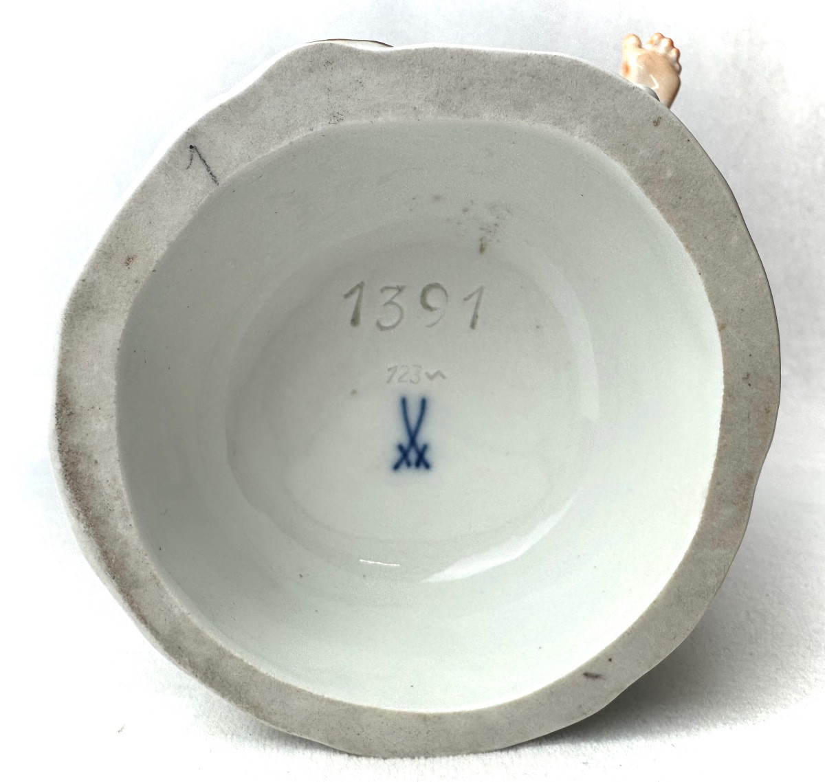 Meissen. Porcelain Figure Potter From The Series Of Artisans-photo-6