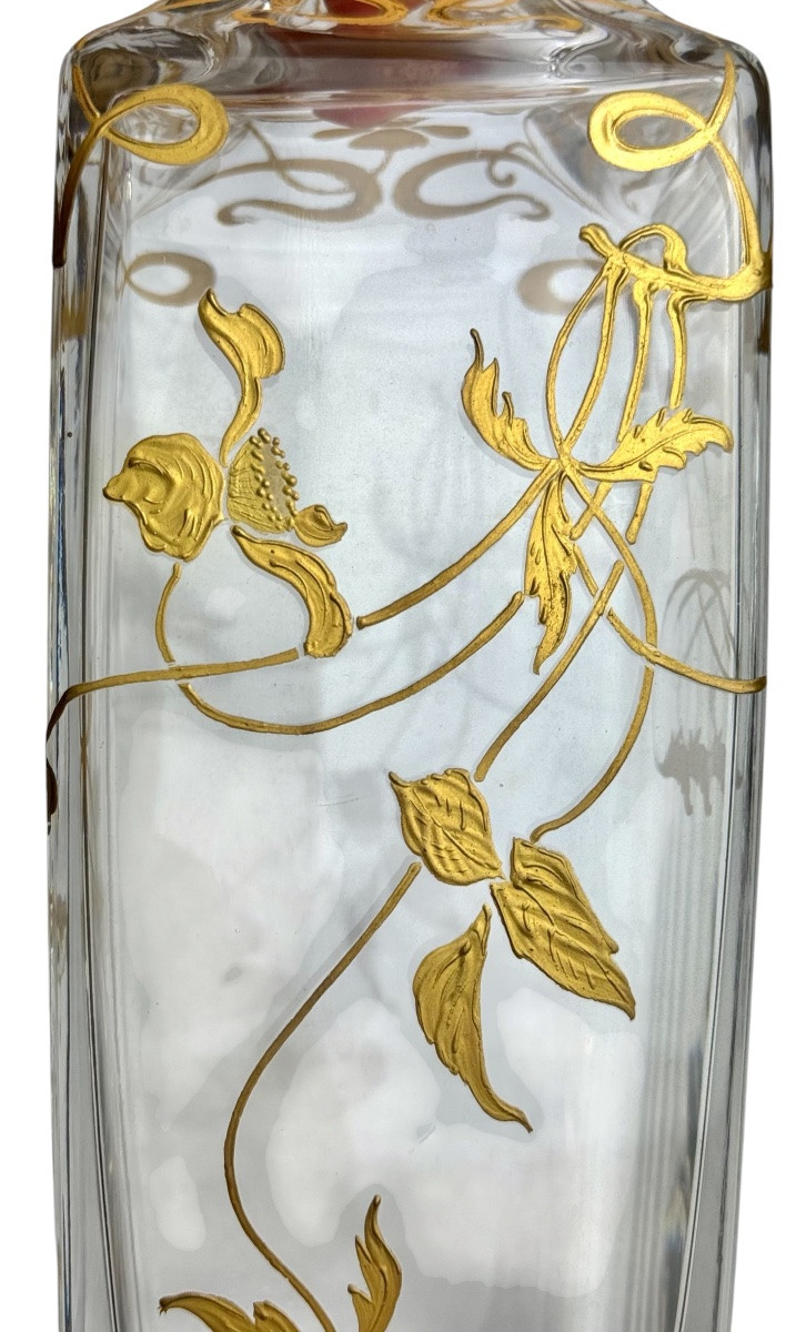Baccarat - Pair Of Art Nouveau Vases-photo-4