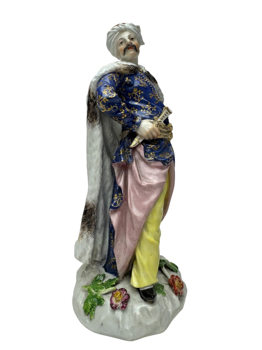 Meissen - Turkish Man From The Series Of Ethnic Types-photo-2