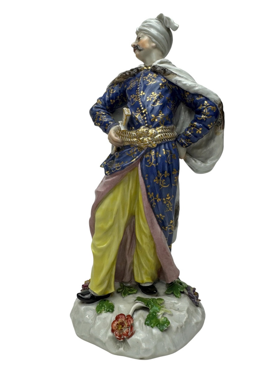 Meissen - Turkish Man From The Series Of Ethnic Types-photo-4