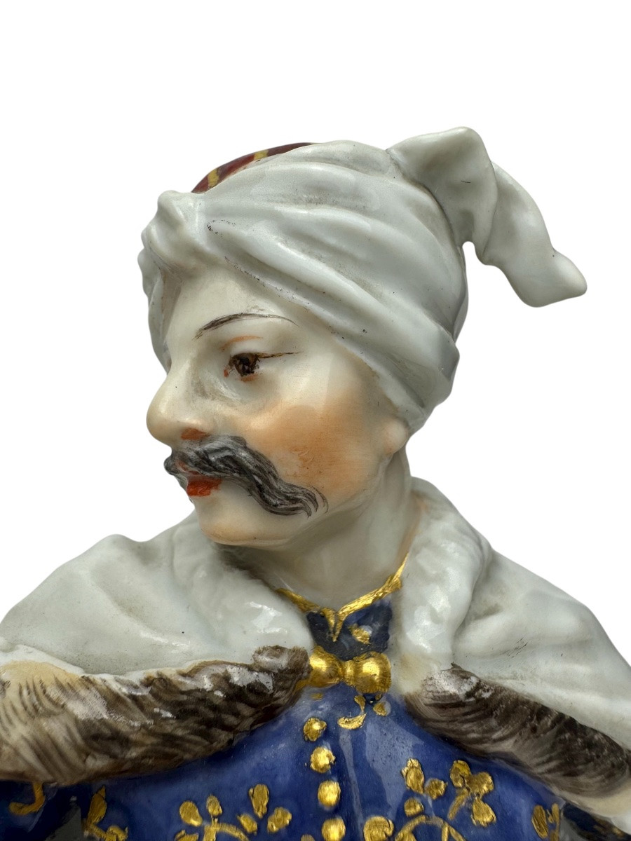 Meissen - Turkish Man From The Series Of Ethnic Types-photo-5