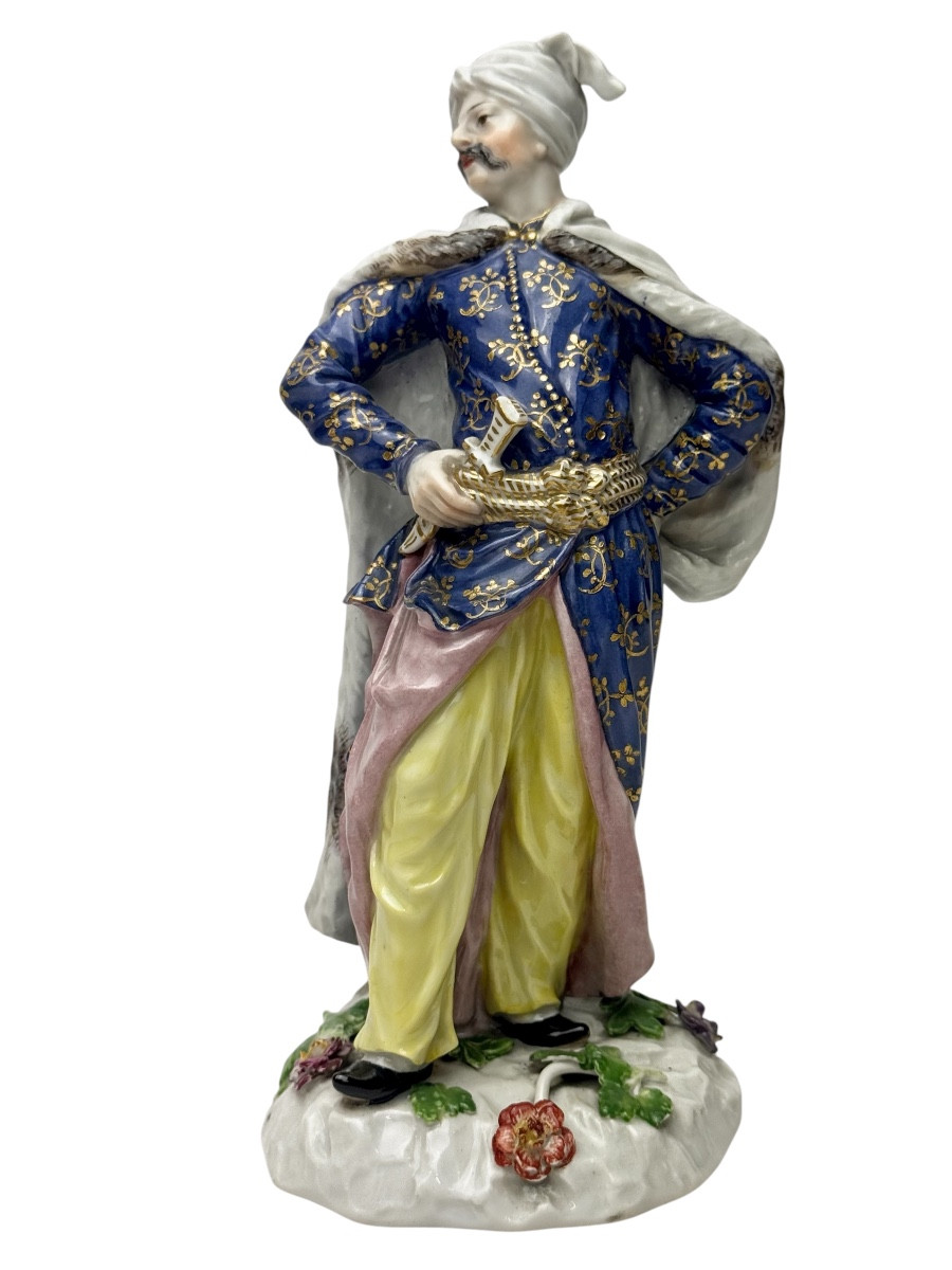 Meissen - Turkish Man From The Series Of Ethnic Types