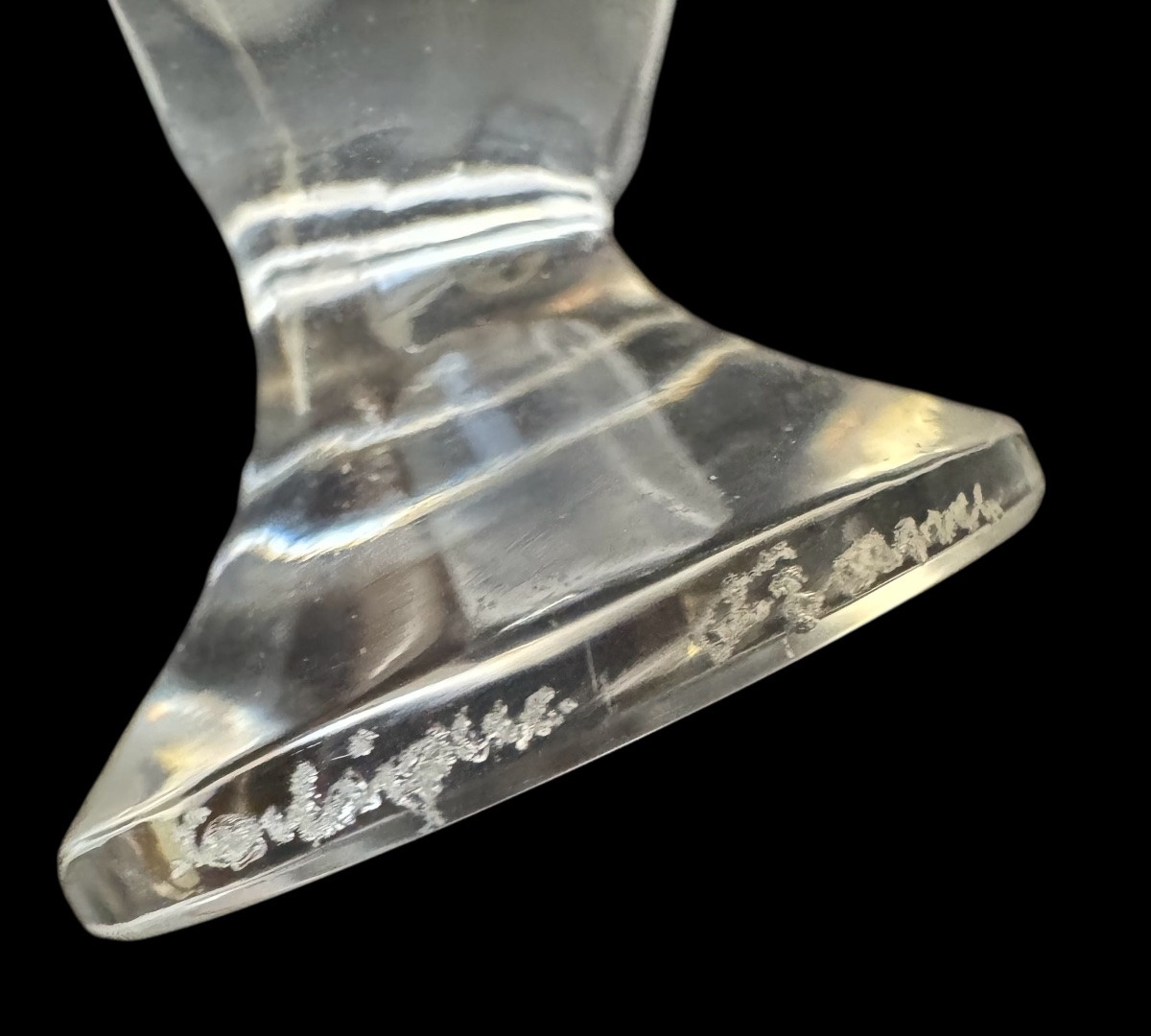 Lalique - Crystal Koi Carp Stamp -photo-4