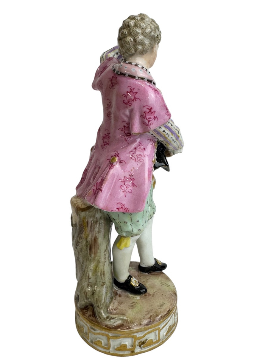 Meissen - Figure en porcelaine du fils de vigneron-photo-4