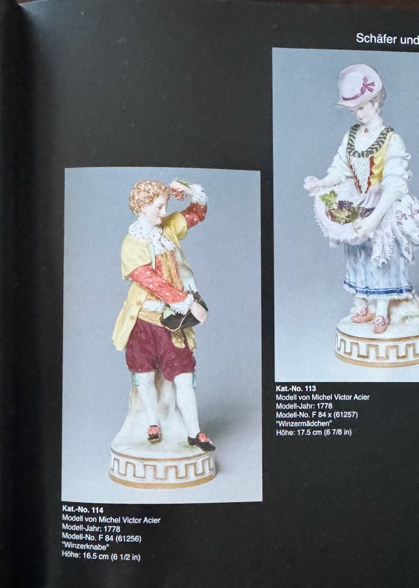 Meissen - Figure en porcelaine du fils de vigneron-photo-7