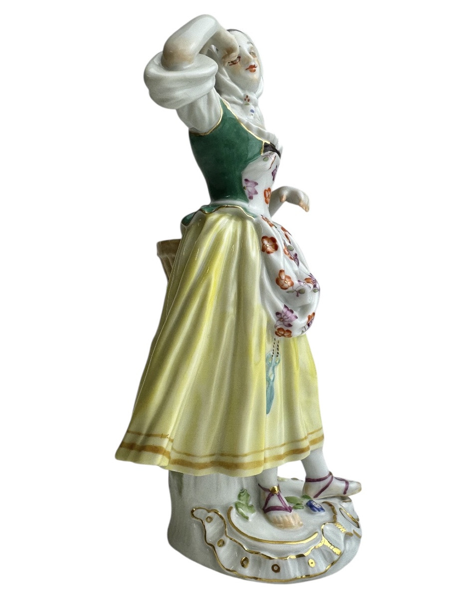 Meissen - Les Cris De Paris, colporteuse au panier-photo-4