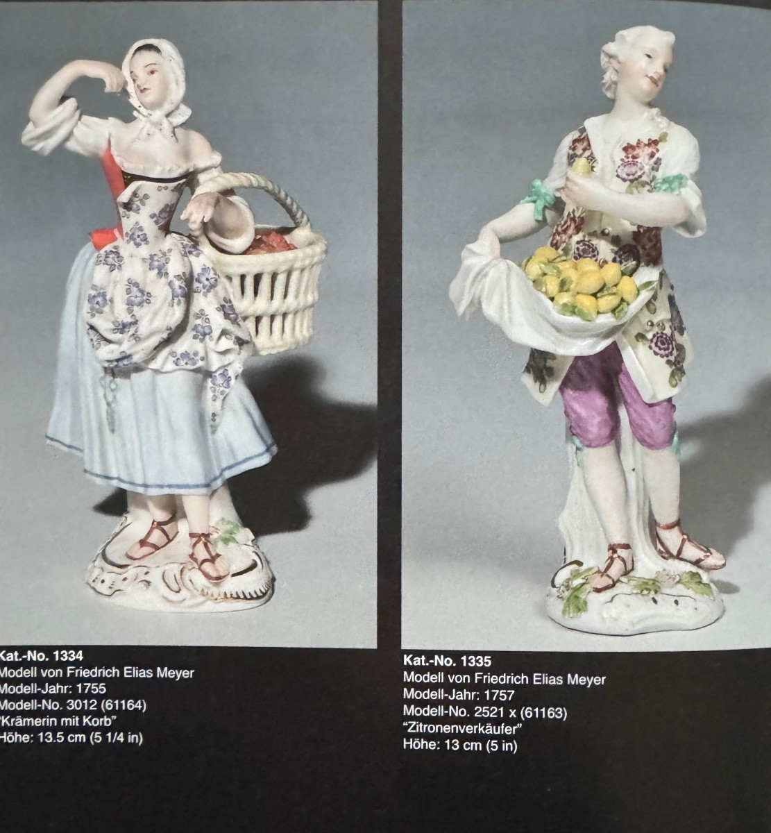 Meissen - Les Cris De Paris, colporteuse au panier-photo-7