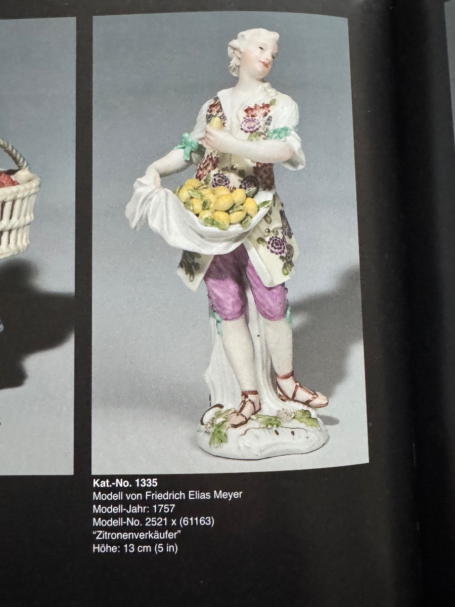 Meissen - The Cries Of Paris, Lemon Seller-photo-4