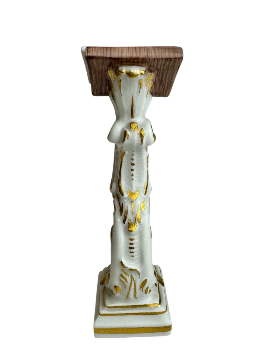 Meissen Figure En Porcelaine - Pupitre de la série L’orchestre De Singes-photo-3