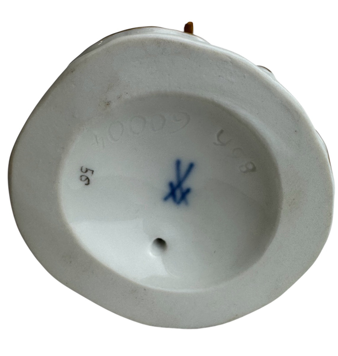 Meissen - Figure en porcelaine d’un singe clarinettiste de la série l’orchestre de singes-photo-6