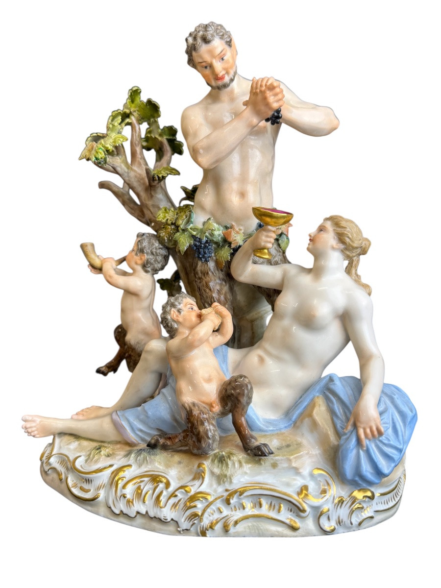 Meissen - Group Of Bacchantes-photo-7