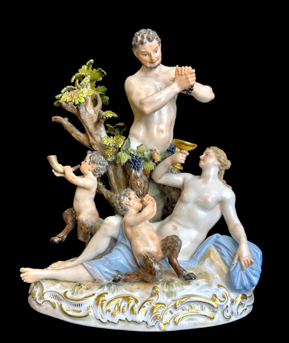 Meissen - Group Of Bacchantes