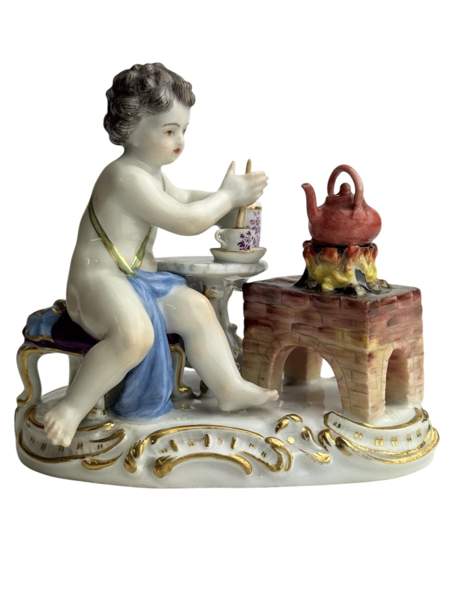 Meissen - Allegory "fire" -photo-2