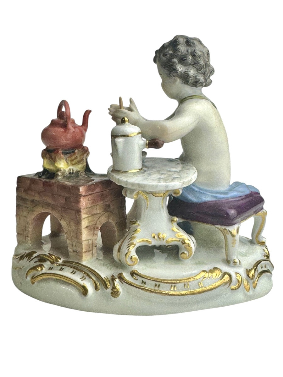 Meissen - Allegory "fire" -photo-1